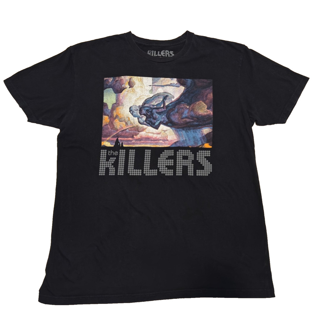 The Killers Imploding the Mirage Tour TShirt Mens XL Black Band Tee Concert